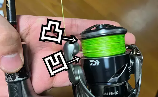 「「リールに巻いた糸の偏り気にならない？」 ワッシャーによる簡単な調整方法を解説」の画像