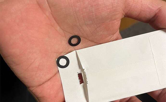 「リールに巻いた糸の偏り気にならない？」 ワッシャーによる簡単な調整方法を解説