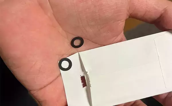 「「リールに巻いた糸の偏り気にならない？」 ワッシャーによる簡単な調整方法を解説」の画像