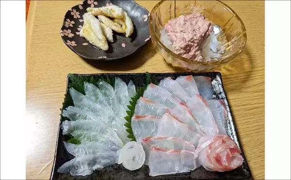 「大分沖のカワハギ釣りで42尾の爆釣！　ゲストにまさかの50cmイシダイも乱入」の画像
