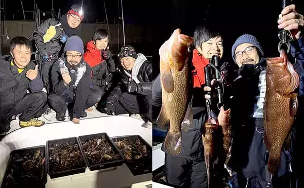 「【沖のルアー釣果速報】SLJ＆タイラバ便で多彩な釣果！クエ・サワラ・キジハタ好捕（愛知・静岡）」の画像