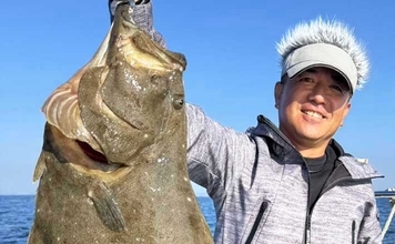 「76.5cmの大ヒラメに歓声！」周防灘の泳がせ釣りでヒラメ・アコウ・青物が連発【山口】