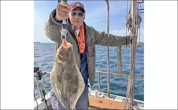 「周防灘の泳がせ釣りで75cm大判を筆頭に船中8尾のヒラメを手中【山口】青物や根魚もヒット！」の画像