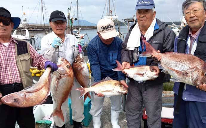 沖五目釣りで美味なハタ類＆アマダイが好反応中！【船釣り最新情報14選・福岡】