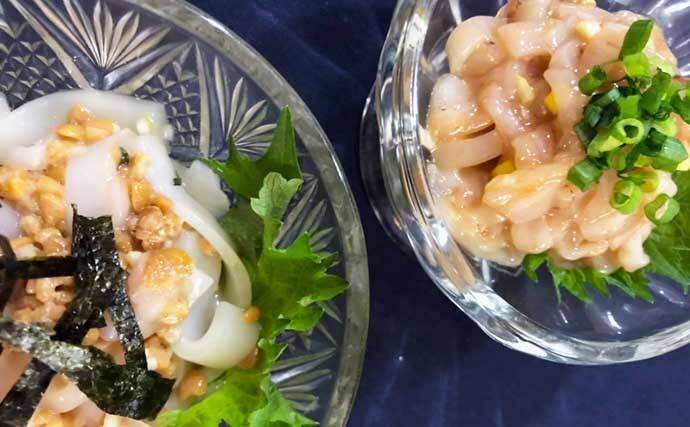 釣り人的ヤリイカ料理７選　1週間連続で食べたらヤリイカ嫌いになる？