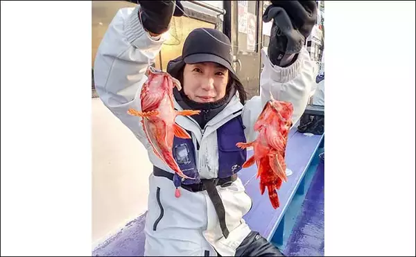 「オキメバル釣りで30cm超え含み良型連発！【茨城・釣友丸】キントキダイやアジなどゲストも多彩」の画像