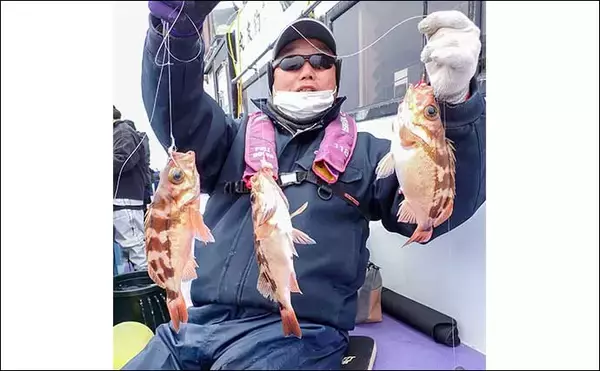 「オキメバル釣りで30cm超え含み良型連発！【茨城・釣友丸】キントキダイやアジなどゲストも多彩」の画像