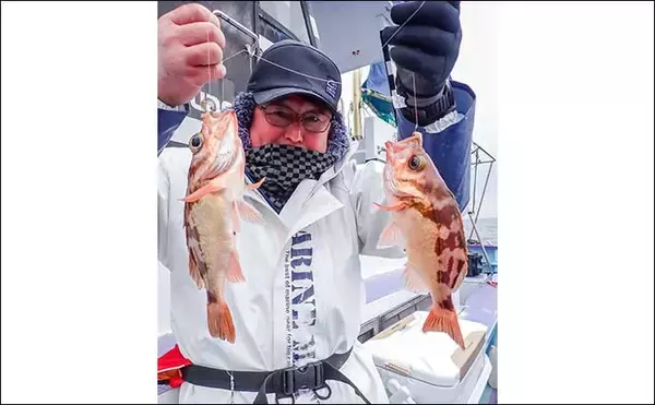 「オキメバル釣りで30cm超え含み良型連発！【茨城・釣友丸】キントキダイやアジなどゲストも多彩」の画像