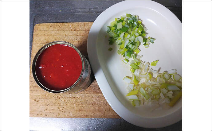 釣魚で作る「フレンチ風」レシピ：アカハタのブイヤベース　セロリがアクセント