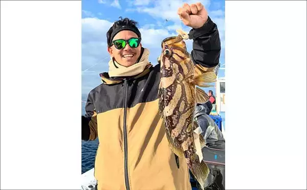 「底物五目釣りでレア魚『カケハシハタ』が浮上！【船のエサ釣り最新情報／愛知・静岡】」の画像