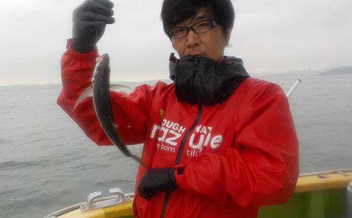 東京湾走水沖のビシアジ船で35cm超え筆頭に良型ブランドアジ29尾ゲット！【神奈川】