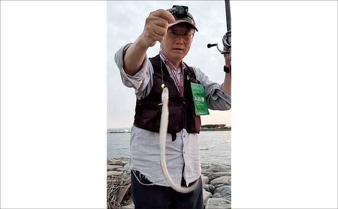 宮川でのブッコミ釣りでウナギにアナゴがヒット【三重】カメジャコに好反応
