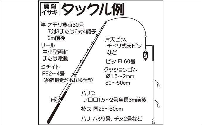 22年 船イサキ釣り入門解説 タックル 釣り方 関東エリアの近況 22年6月29日 エキサイトニュース