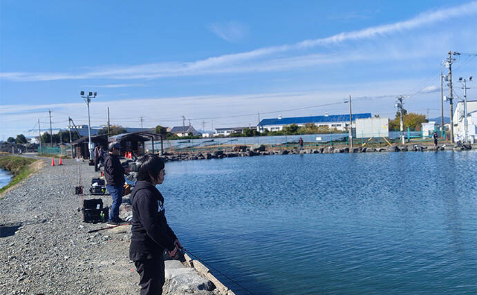 富士山を眺めながらエリアトラウト釣行を満喫【静岡・アルクスポンド焼津】