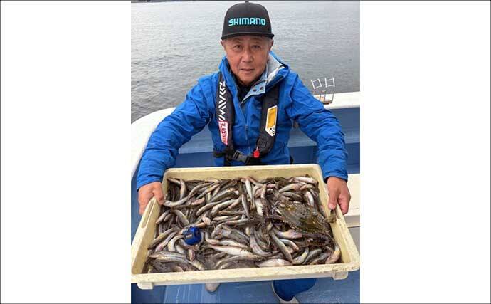 【沖釣り釣果速報】五目釣りで1kg級交じりにシマアジ全員安打！竿頭は7匹確保（愛知・静岡）