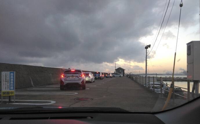 鹿島港サヨリ釣りで本命4匹と苦戦【茨城】まきエサワークとアワセが重要か