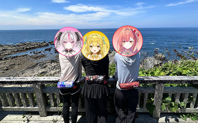 VTuber『うおむすめ』が磯採集に挑戦！ タイドプールの見釣りで小魚連発に大喜び