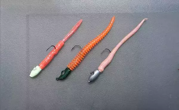 「夜のライトゲーム釣行でカサゴ連発【岡山】小型のジグヘッドワームに好反応」の画像