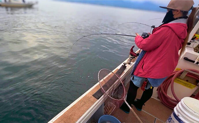 アカムツ釣りで本命続々！【富山・大将軍丸】誘いやハリスの長さ調整でアタリ引き出す