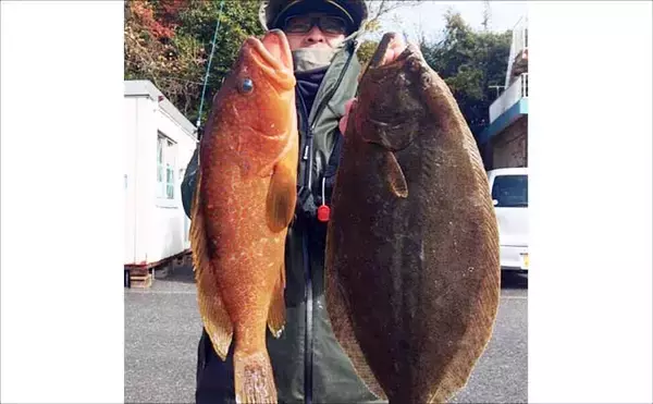 「【沖釣り釣果速報】ファミリー初挑戦で45cmウッカリカサゴ浮上！ノマセ釣り好調（三重）」の画像