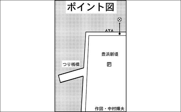 のべ竿 での堤防メバル釣りで良型含め連発 夜明け前にヒット集中 22年1月26日 エキサイトニュース
