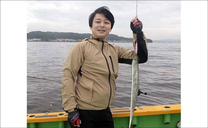 東京湾ルアータチウオ船でトップ36尾と数釣り達成！【渡辺釣船店・横浜】