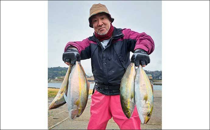 泳がせ船でハタ混じりにヒラメ好調　【愛知県】の沖釣り最新釣果情報