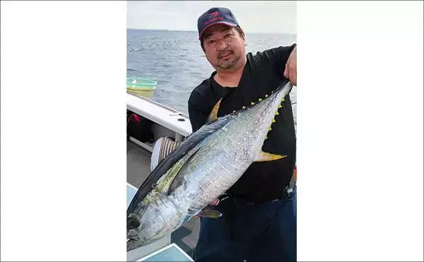 「「今季最大61.3kg級も浮上！」相模湾のキハダ＆カツオ釣りで特大キハダマグロ好捕【神奈川】」の画像