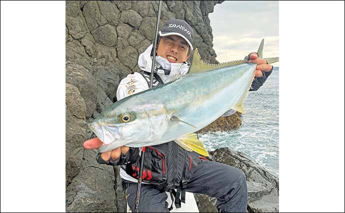 大瀬戸の沖磯フカセ釣りで80cm級ヒラマサ浮上【長崎】45cm口太も連発