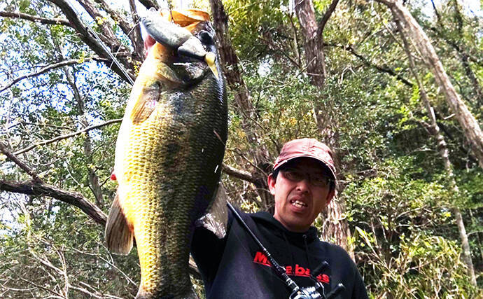 2日連続ブラックバス釣行で50cm超えにスモールマウスバスもキャッチ【三重】