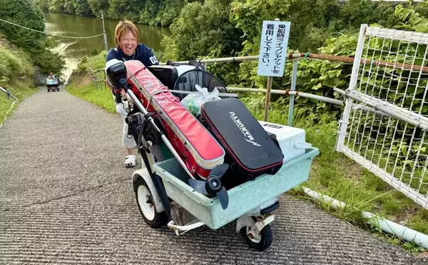 「吉田康雄のザ・チャレンジへらぶな【完デコのリベンジin片倉ダム#5】」の画像