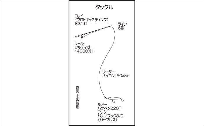 ヒラマサキャスティングゲームでkgオーバー登場 高速巻きにヒット 22年2月15日 エキサイトニュース