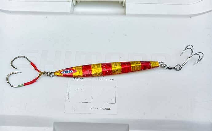 師崎沖のジギングでブリ2匹＆ワラサを手中！【愛知】タチウオに食らいついた珍客トラフグも登場