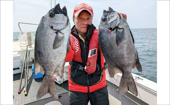 良型イシダイが好ヒット！ゲスト交じりに石鯛五目便が好調【船釣り最新情報４選・大分／熊本】