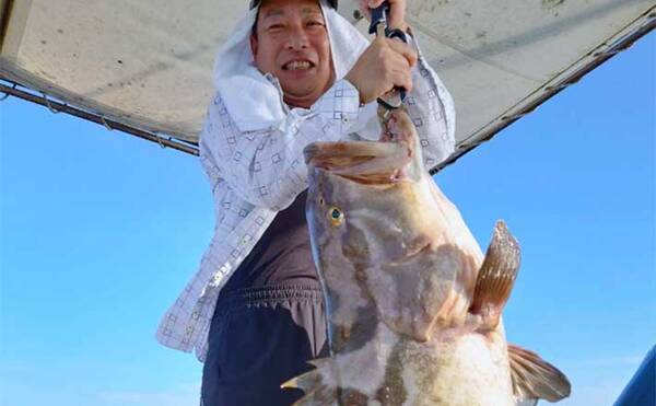 福岡 沖釣り最新釣果 イカ泳がせで23kg大型 アラ クエ 登場 22年8月13日 エキサイトニュース