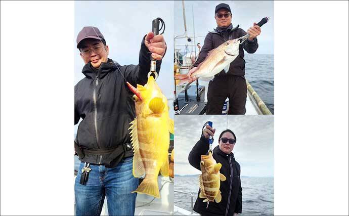 「生きたイカで大物を狙う」早福沖のイカ流し釣りで20kgヒラマサ！【船釣り最新情報4選・長崎／佐賀】