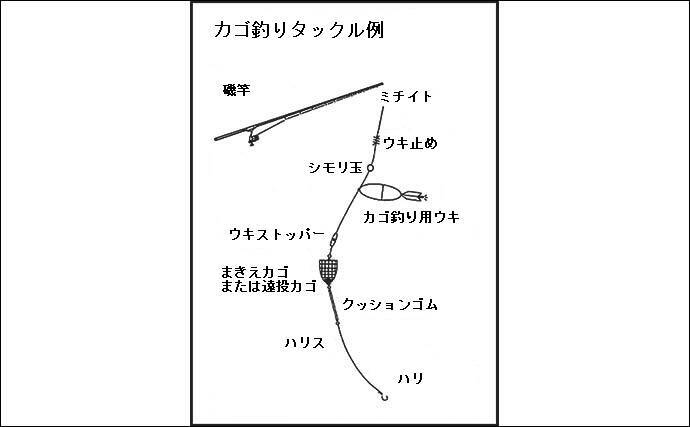 カゴ釣り徹底入門 仕掛け タナの取り方 魚種別の釣り方を解説 22年6月28日 エキサイトニュース 2 9