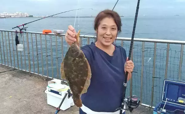 「うみかぜ公園でタチウオにアジにマコガレイの釣果確認【横須賀】釣り方は色々」の画像