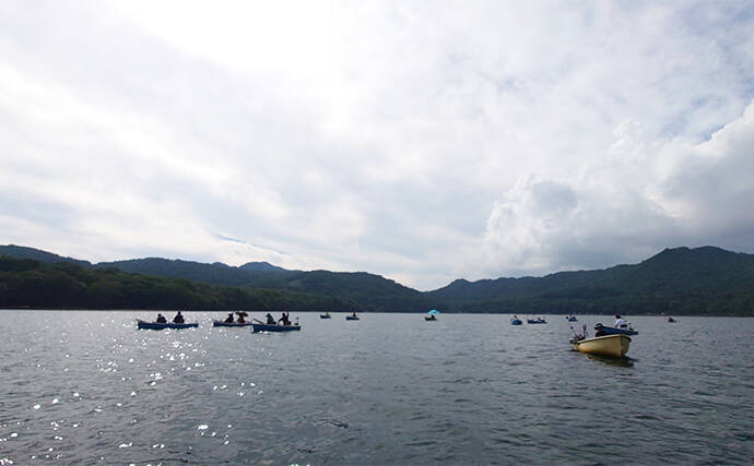 「赤城大沼」と「榛名湖」でワカサギ釣り開幕　解禁直後の釣果は上々