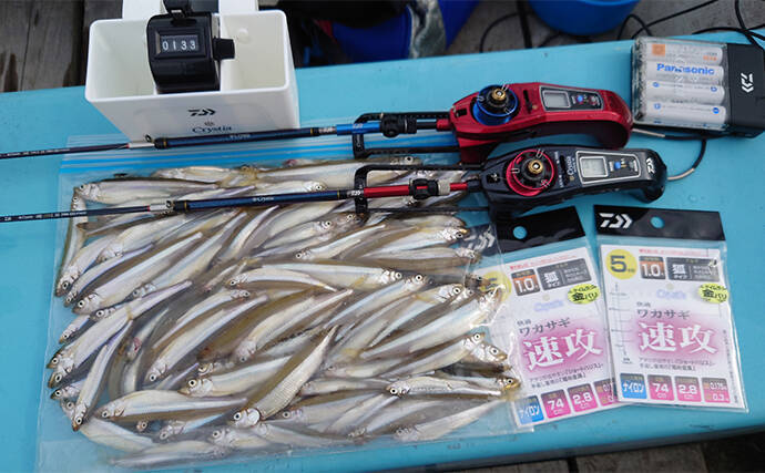 「赤城大沼」と「榛名湖」でワカサギ釣り開幕　解禁直後の釣果は上々