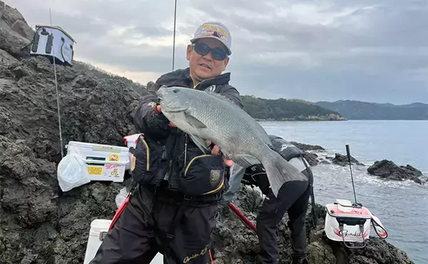 「50cm超え筆頭に大型クロ（グレ）乱舞！【大分】一級磯のポテンシャルは圧巻」の画像