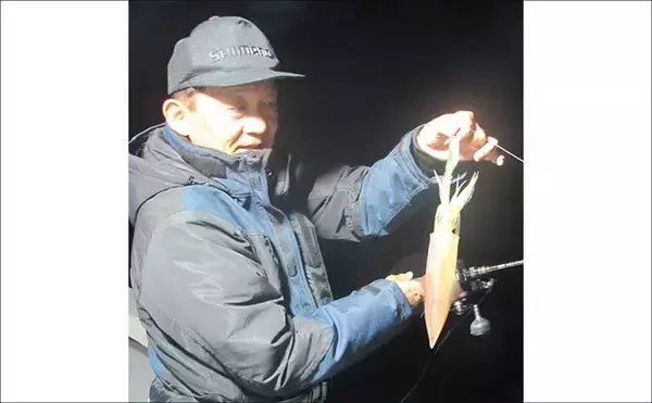 「夜イカシーズン好スタート！釣る人100匹オーバー【夜焚きイカ釣り釣果速報12選・福岡】」の画像