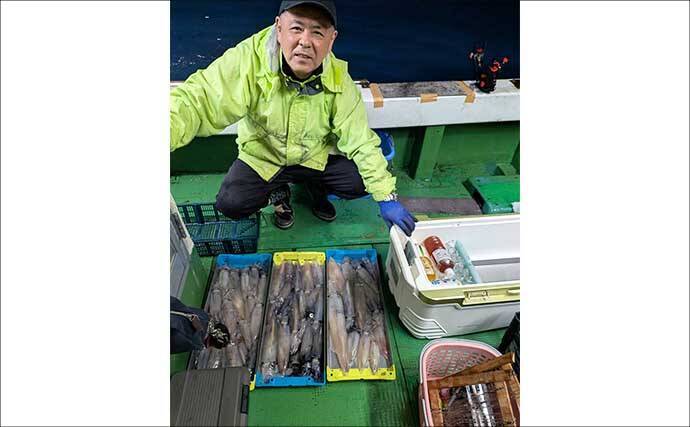 夜イカシーズン好スタート！釣る人100匹オーバー【夜焚きイカ釣り釣果速報12選・福岡】