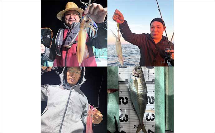 夜イカシーズン好スタート！釣る人100匹オーバー【夜焚きイカ釣り釣果速報12選・福岡】