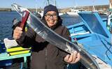 「船のルアータチウオゲームでドラゴン級連発【茨城・久保丸】浅場20mをジグヘッド＋ワームで攻略」の画像1