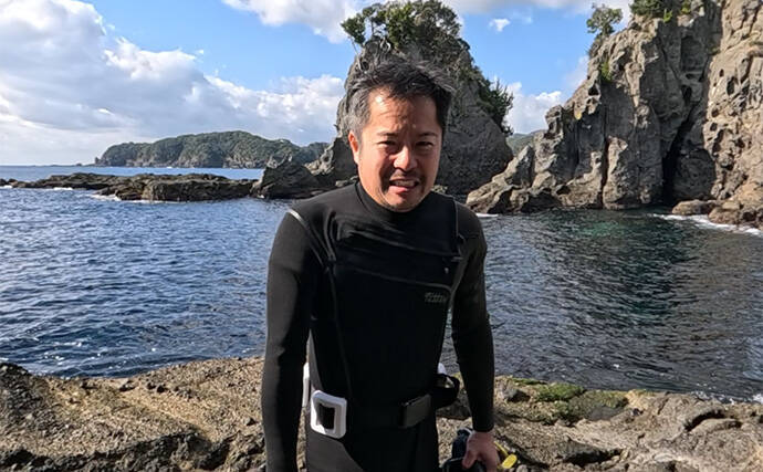 「これぞ最強タッグ！？」潜水＆釣りで魚を狙い撃ちしてみた　ムツ連打に成功