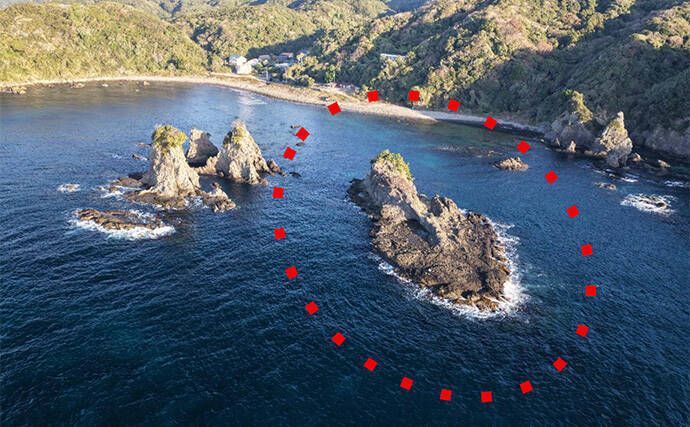 「これぞ最強タッグ！？」潜水＆釣りで魚を狙い撃ちしてみた　ムツ連打に成功