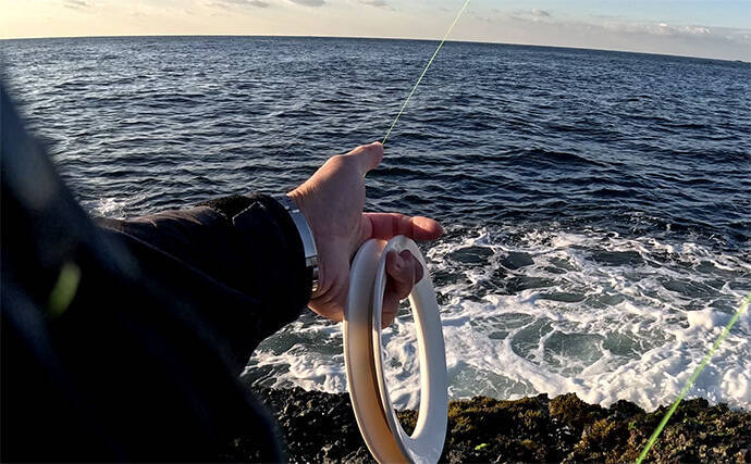 「これぞ最強タッグ！？」潜水＆釣りで魚を狙い撃ちしてみた　ムツ連打に成功