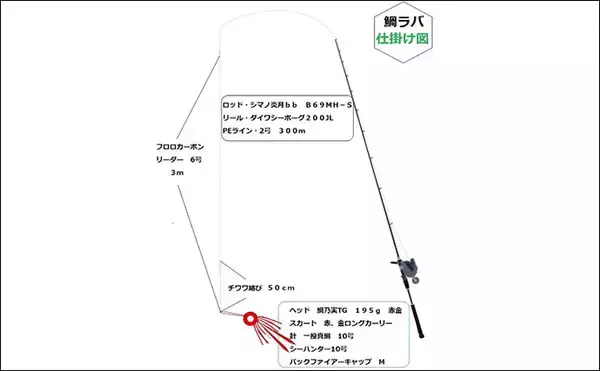 「日本海タイラバ＆ティップラン豪華リレー釣りを満喫【新潟】良型マダイに大型アオリイカが浮上！」の画像