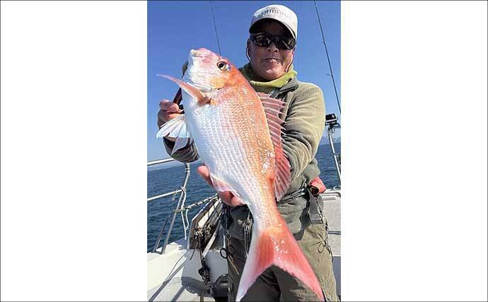 【沖釣り釣果速報】テンヤタチウオで良型主体にドラゴン級も浮上！冬の好況続く（大分・熊本）